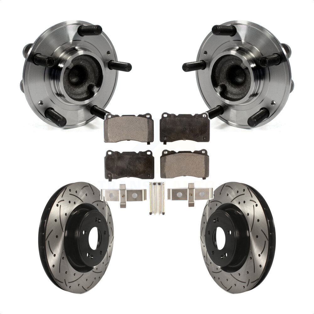 Transit Auto KBB-102963 Wheel Bearing and Hub Assembly for 2010-2016 Hyundai Genesis Coupe - Front product image