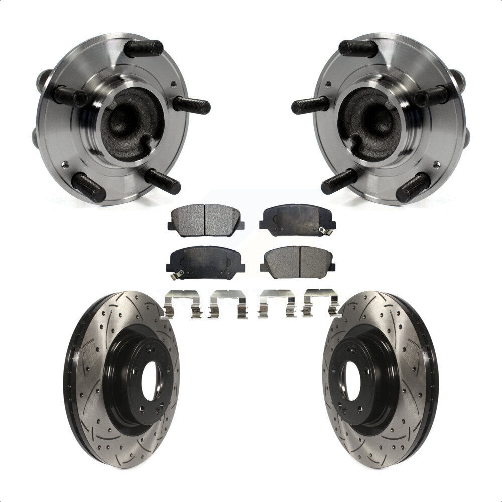 Transit Auto KBB-102964 Wheel Bearing and Hub Assembly for 2010-2016 Hyundai Genesis Coupe - Front product image