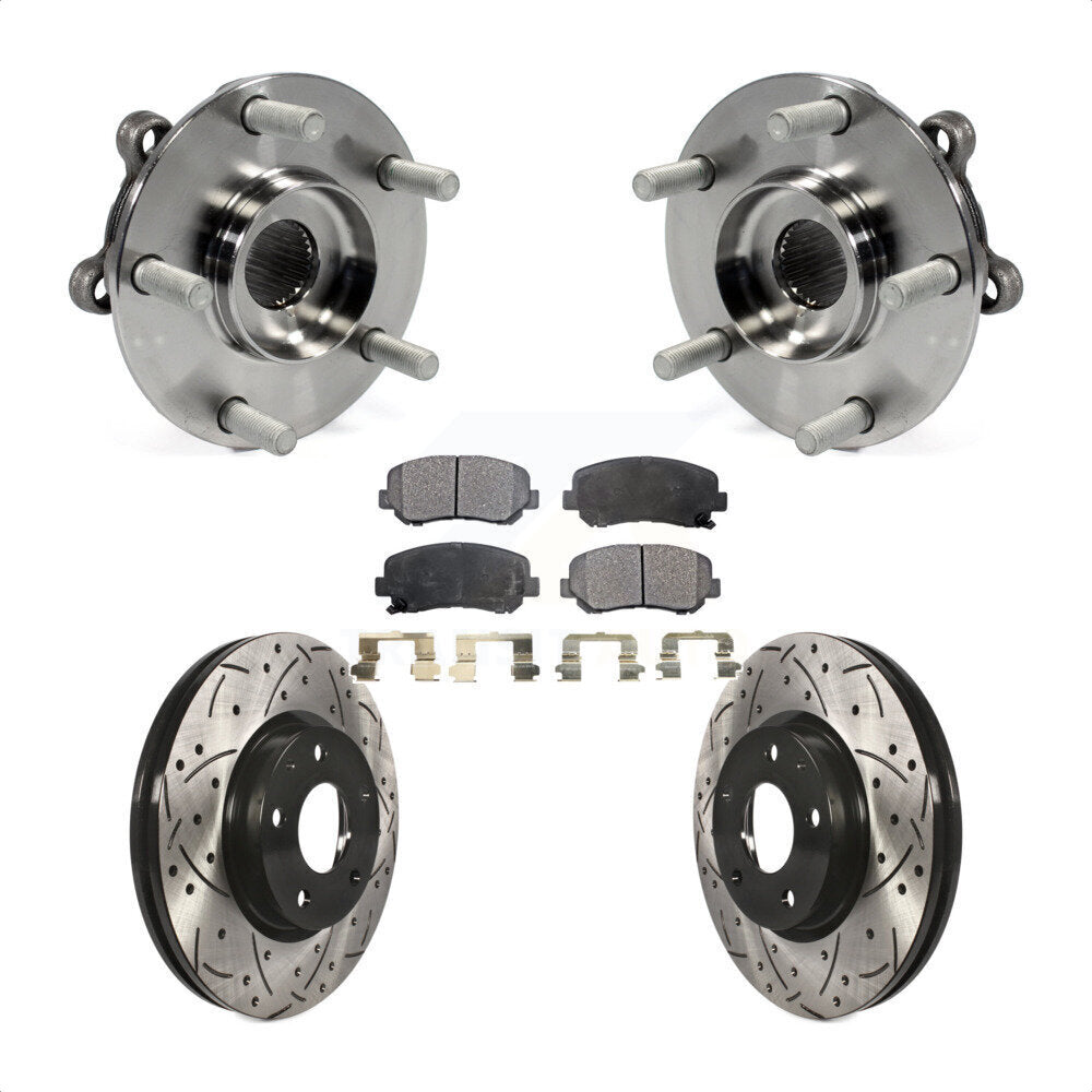 Transit Auto KBB-102965 Wheel Bearing and Hub Assembly for 2013-2015 Mazda CX-5 - Front product image