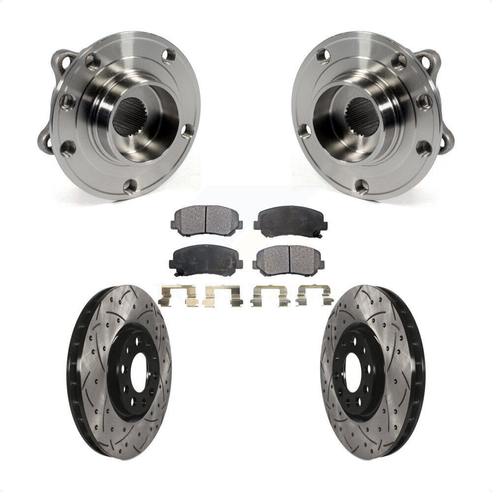 Transit Auto KBB-102968 Wheel Bearing and Hub Assembly for 2013-2017 Chrysler 200, Dodge Dart - Front product image