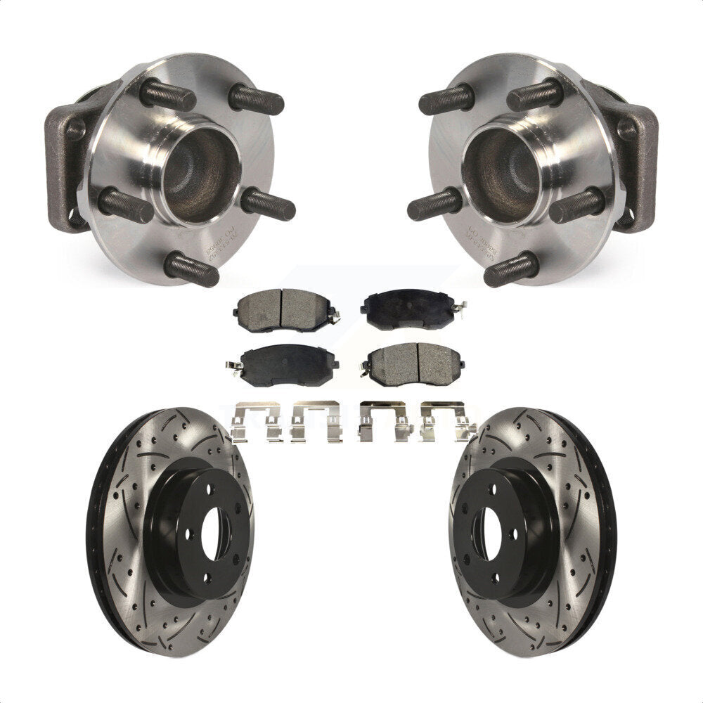 Transit Auto KBB-102970 Wheel Bearing and Hub Assembly for 2013-2016 Scion FR-S, Subaru BRZ - Front product image