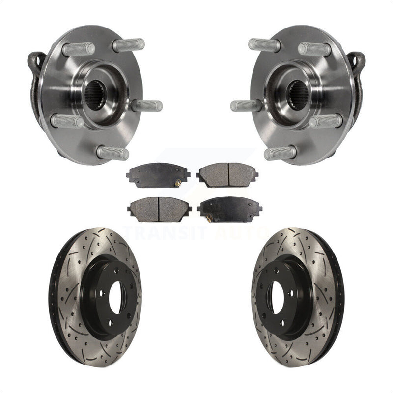 Transit Auto KBB-102973 Wheel Bearing and Hub Assembly for 2014-2021 Mazda CX-3, Mazda 3, Mazda 3 Sport - Front product image