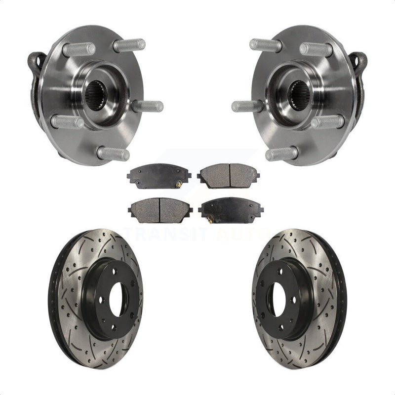 Transit Auto KBB-102975 Wheel Bearing and Hub Assembly for 2014-2021 Mazda CX-3, Mazda 3, Mazda 3 Sport - Front product image