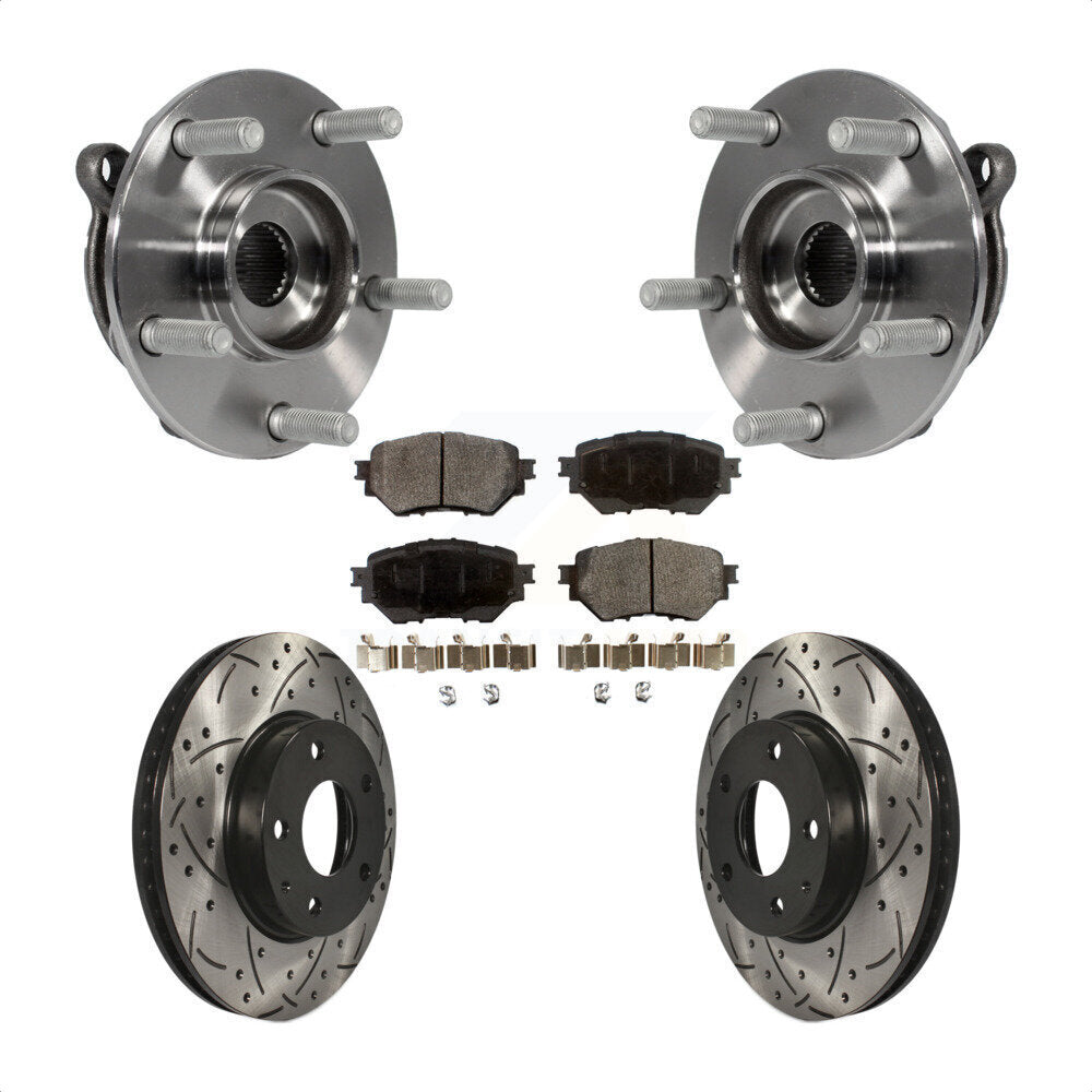 Transit Auto KBB-102976 Wheel Bearing and Hub Assembly for 2014-2018 Mazda 3 Sport, Mazda 3 - Front product image