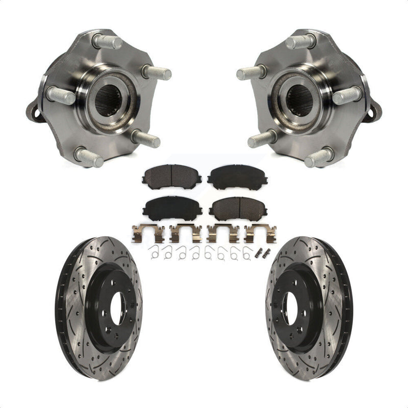Transit Auto KBB-102977 Wheel Bearing and Hub Assembly for 2014-2022 Nissan Rogue, Nissan Qashqai, Nissan Rogue Sport - Front product image
