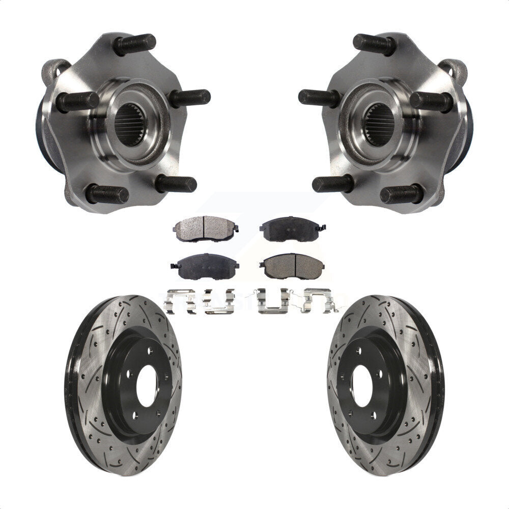 Transit Auto KBB-102979 Wheel Bearing and Hub Assembly for 2017-2019 Nissan Sentra - Front product image