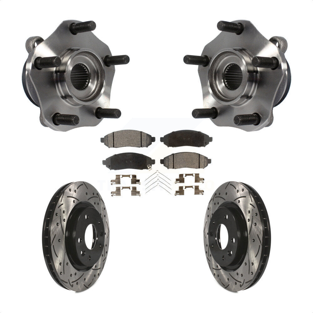Transit Auto KBB-102981 Wheel Bearing and Hub Assembly for 2015 Nissan LEAF - Front product image