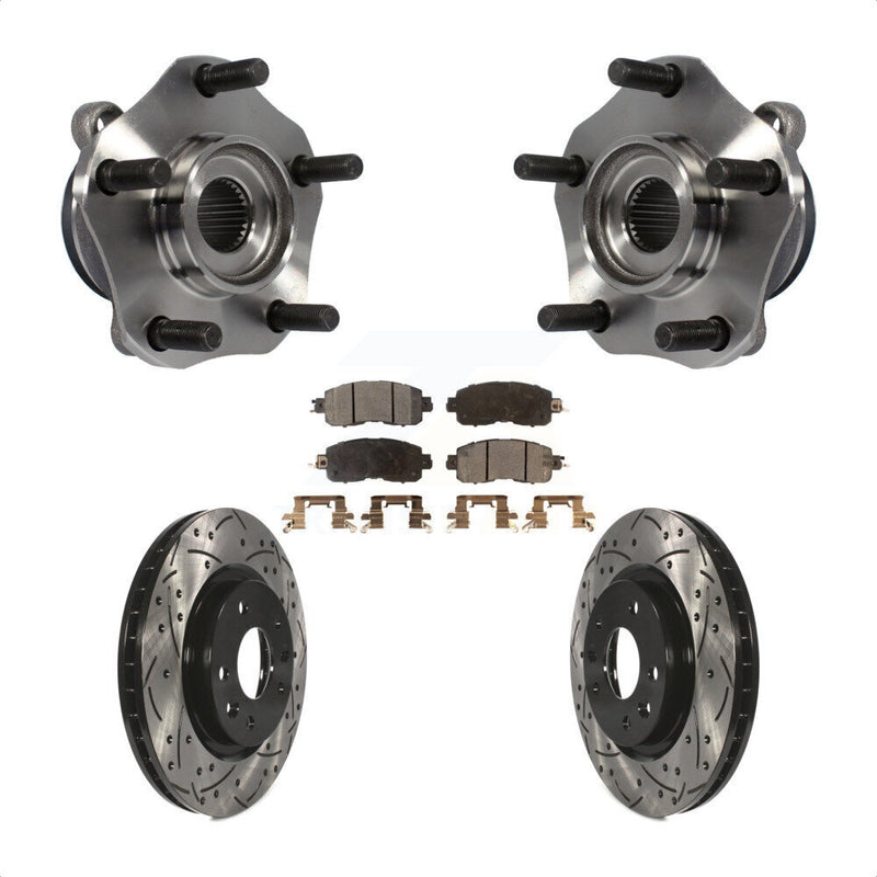 Transit Auto KBB-102982 Wheel Bearing and Hub Assembly for 2014-2017 Nissan LEAF - Front product image