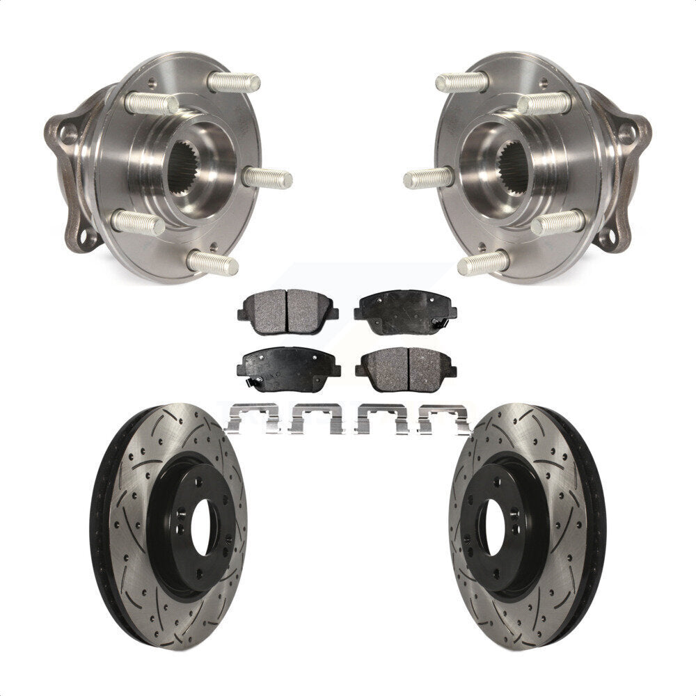 Transit Auto KBB-102983 Wheel Bearing and Hub Assembly for 2015 Hyundai Sonata - Front product image