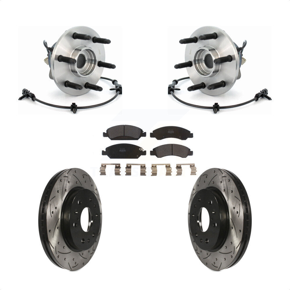 Transit Auto KBB-102986 Wheel Bearing and Hub Assembly for 2005-2014 Chevrolet Express 1500, GMC Savana 1500, Chevrolet Silverado 1500 Classic & more - Front product image