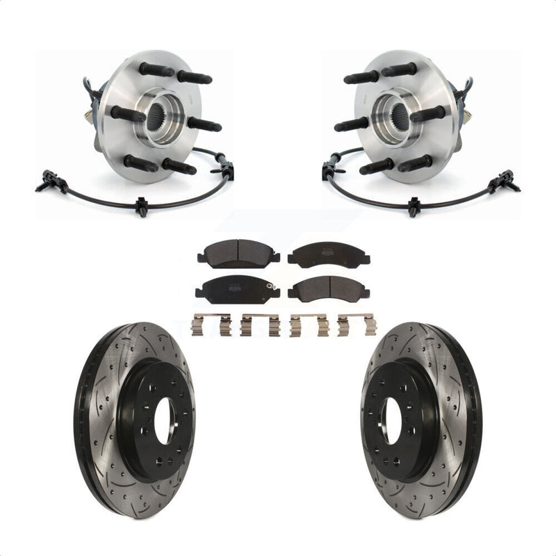 Transit Auto KBB-102986 Wheel Bearing and Hub Assembly for 2005-2014 Chevrolet Express 1500, GMC Savana 1500, Chevrolet Silverado 1500 Classic & more - Front product image