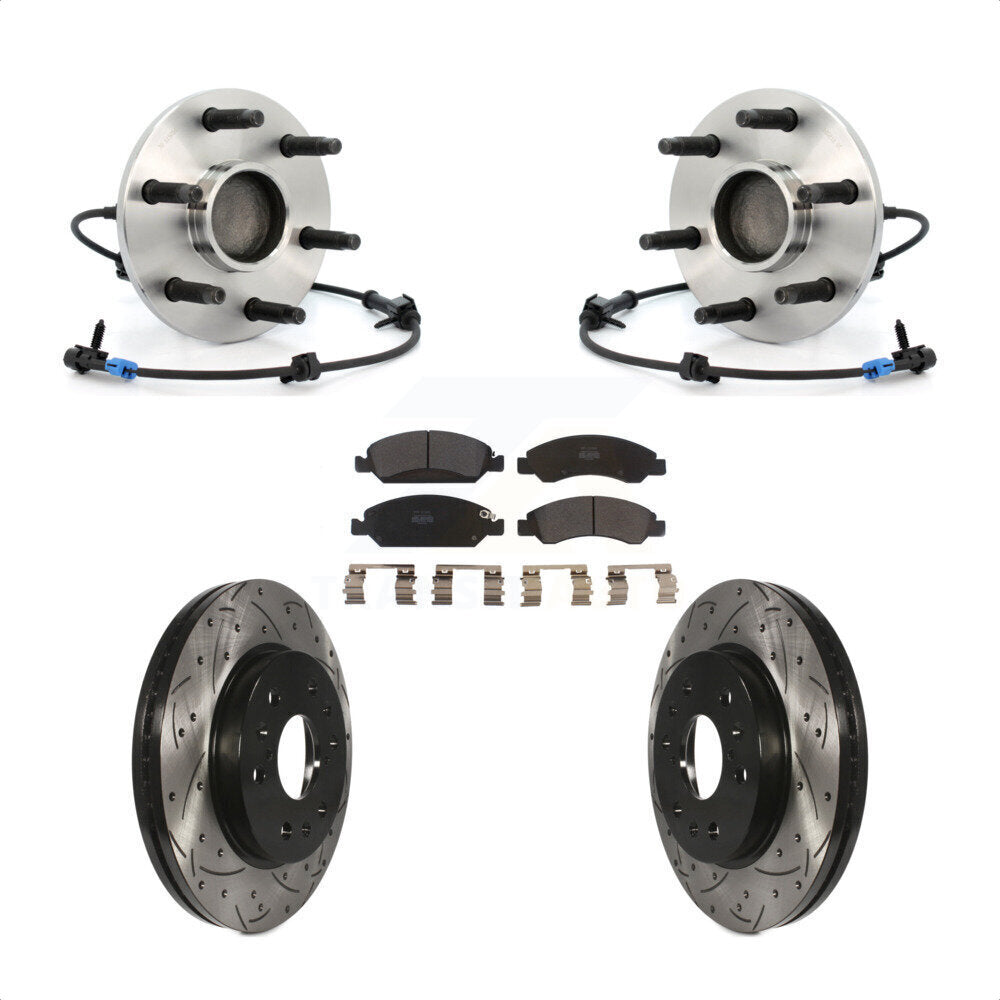 Transit Auto KBB-102987 Wheel Bearing and Hub Assembly for 2005-2014 Chevrolet Express 1500, GMC Savana 1500, Chevrolet Silverado 1500 Classic & more - Front product image