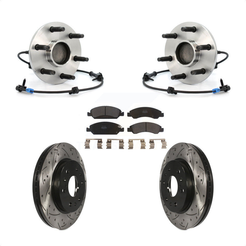 Transit Auto KBB-102987 Wheel Bearing and Hub Assembly for 2005-2014 Chevrolet Express 1500, GMC Savana 1500, Chevrolet Silverado 1500 Classic & more - Front product image