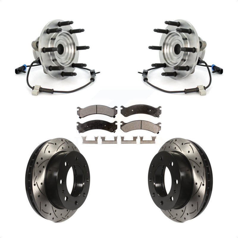 Transit Auto KBB-102988 Wheel Bearing and Hub Assembly for 1999-2007 Chevrolet Silverado 1500 HD Classic, Chevrolet Silverado 2500 HD Classic, GMC Sierra 1500 HD Classic & more - Front product image