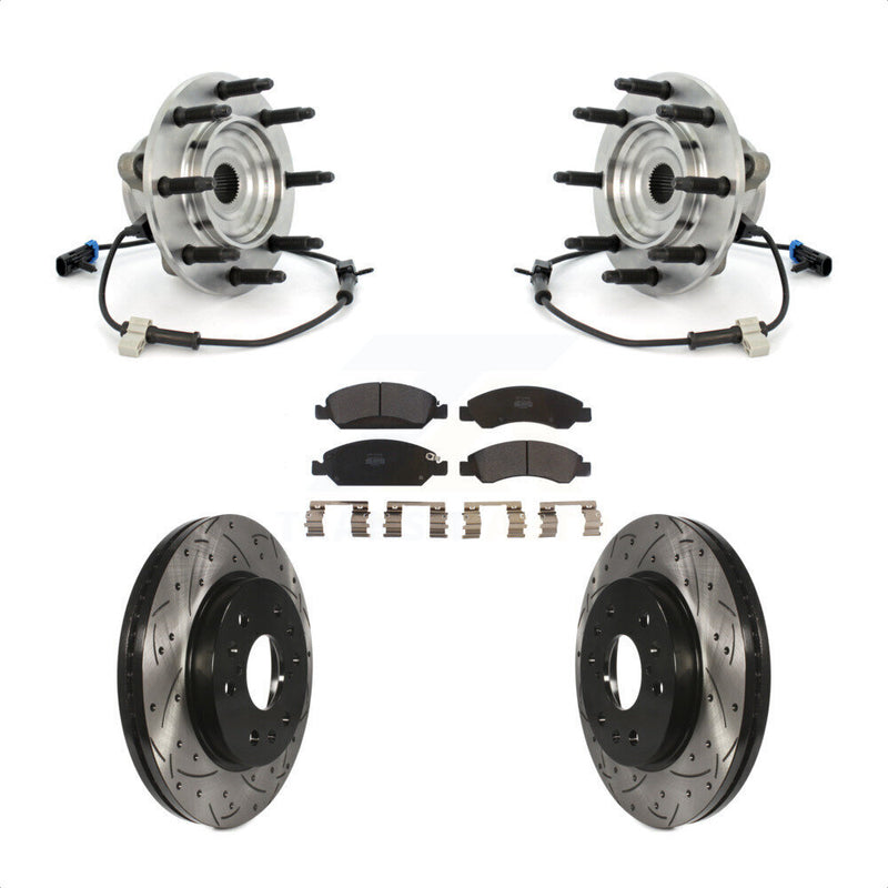 Transit Auto KBB-102989 Wheel Bearing and Hub Assembly for 2005-2007 Chevrolet Silverado 1500 Classic, GMC Sierra 1500 Classic, Chevrolet Silverado 1500 & more - Front product image