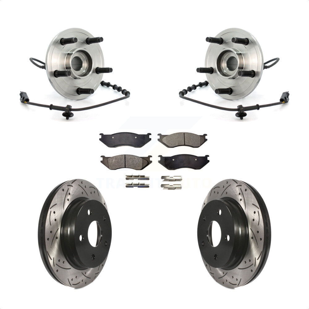 Transit Auto KBB-102993 Wheel Bearing and Hub Assembly for 2002-2005 Dodge Ram 1500 - Front product image