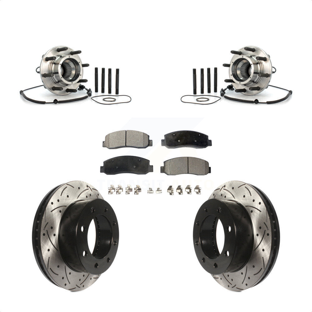 Transit Auto KBB-102994 Wheel Bearing and Hub Assembly for 2005-2009 Ford F-250 Super Duty, Ford F-350 Super Duty - Front product image