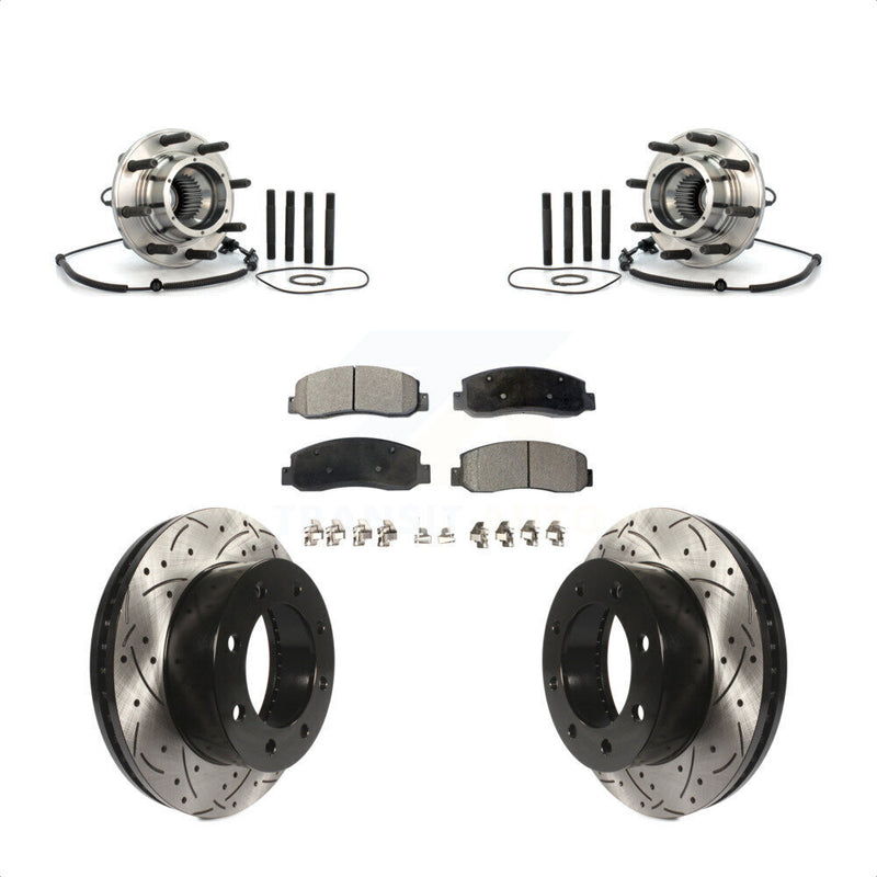 Transit Auto KBB-102994 Wheel Bearing and Hub Assembly for 2005-2009 Ford F-250 Super Duty, Ford F-350 Super Duty - Front product image
