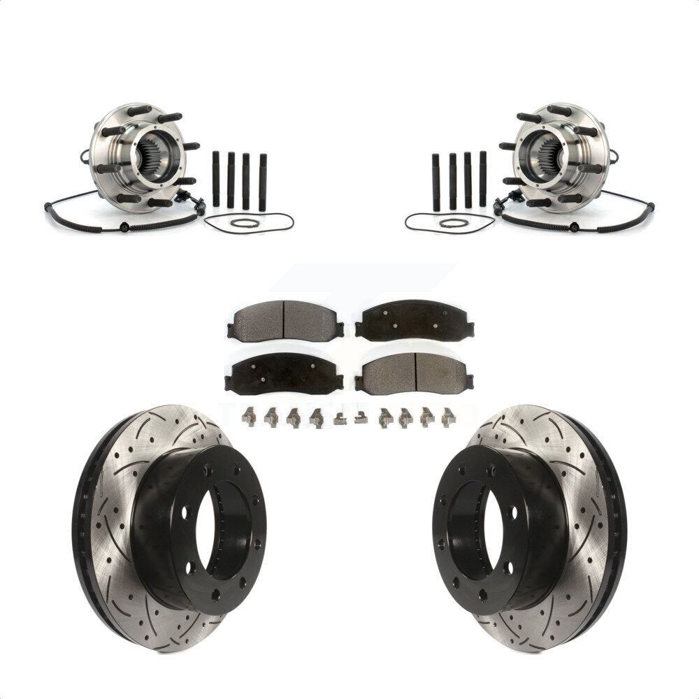 Transit Auto KBB-102996 Wheel Bearing and Hub Assembly for 2010 Ford F-250 Super Duty - Front product image