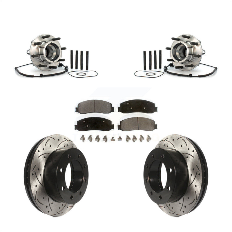 Transit Auto KBB-102996 Wheel Bearing and Hub Assembly for 2010 Ford F-250 Super Duty - Front product image