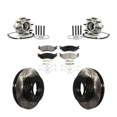 Transit Auto KBB-102997 Wheel Bearing and Hub Assembly for 2010 Ford F-550 Super Duty - Front product image