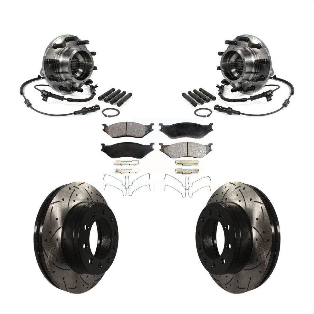 Transit Auto KBB-102999 Wheel Bearing and Hub Assembly for 2005-2010 Ford F-550 Super Duty - Front product image