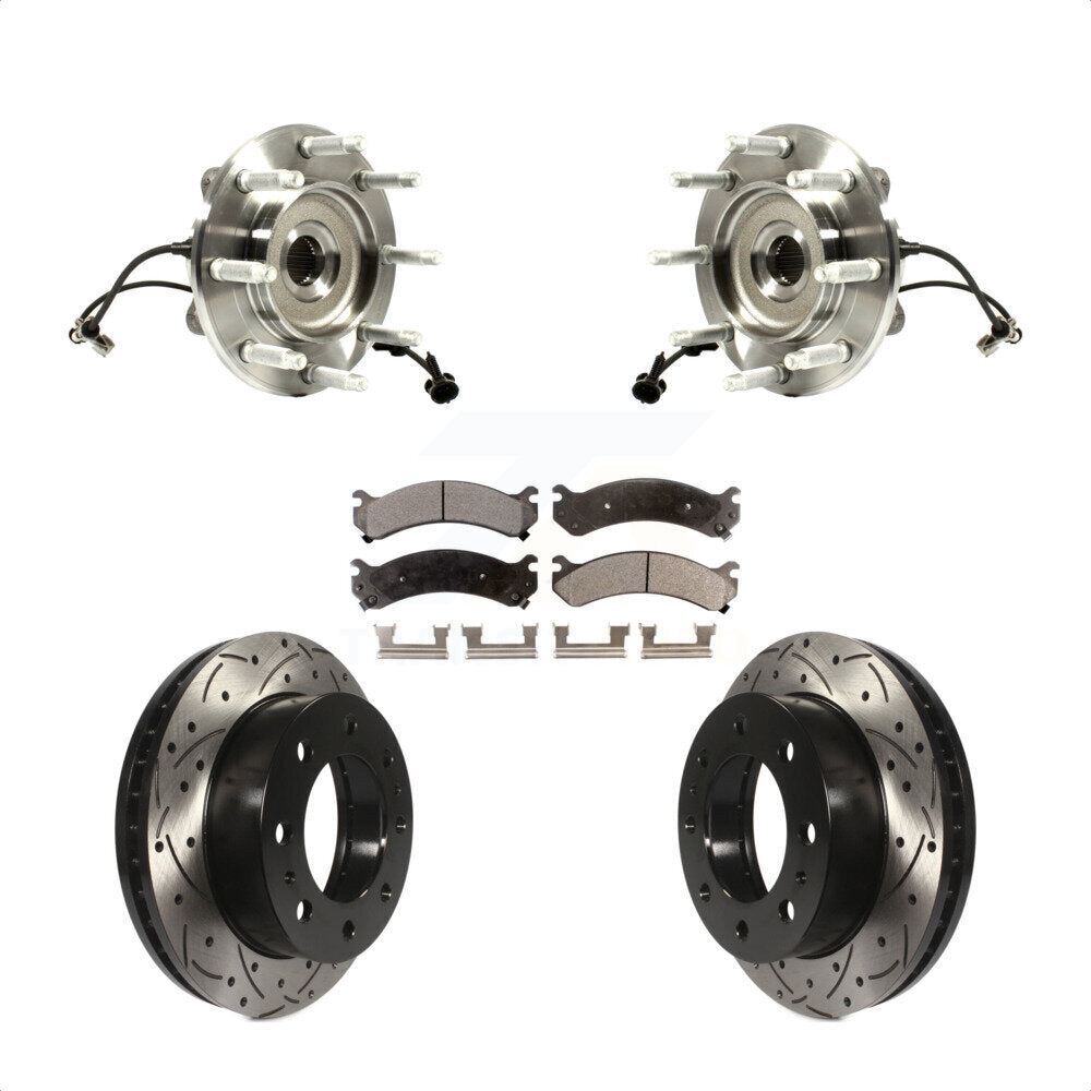 Transit Auto KBB-103000 Wheel Bearing and Hub Assembly for 2001-2007 Chevrolet Silverado 1500 HD Classic, Chevrolet Silverado 2500 HD Classic, GMC Sierra 1500 HD Classic & more - Front product image