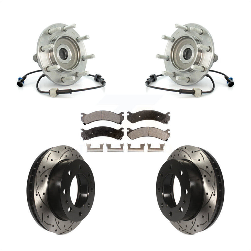 Transit Auto KBB-103001 Wheel Bearing and Hub Assembly for 2004-2007 Chevrolet Silverado 3500 Classic, GMC Sierra 3500 Classic, Chevrolet Silverado 3500 & more - Front product image