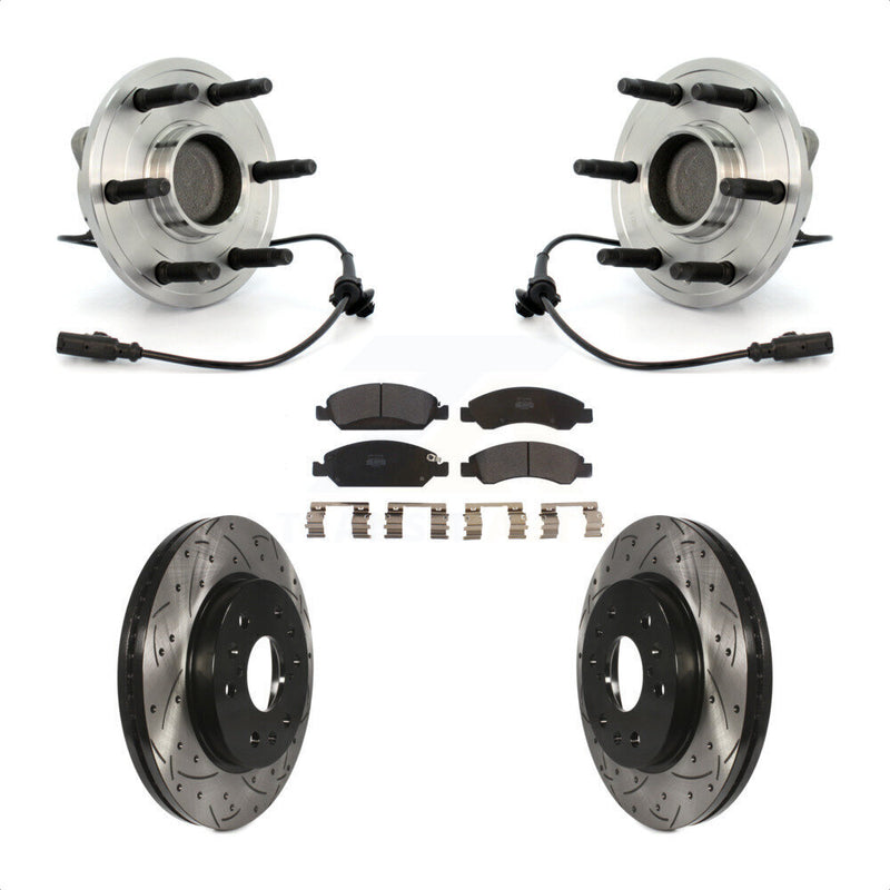 Transit Auto KBB-103010 Wheel Bearing and Hub Assembly for 2007-2014 Chevrolet Tahoe, Cadillac Escalade, Cadillac Escalade ESV & more - Front product image
