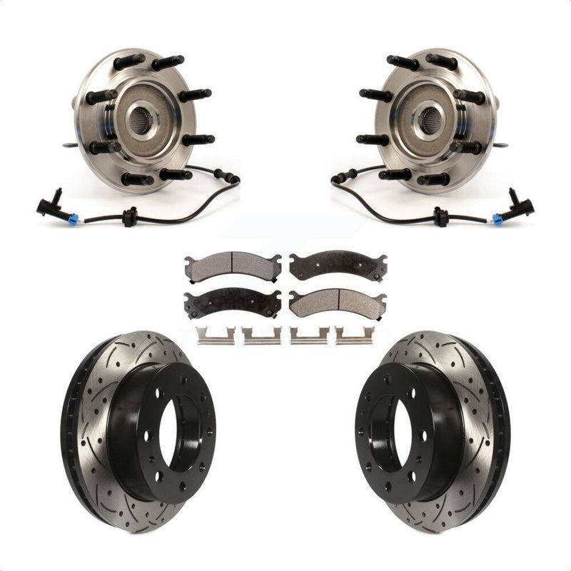 Transit Auto KBB-103012 Wheel Bearing and Hub Assembly for 2007-2013 Chevrolet Suburban 2500, GMC Yukon XL 2500, Hummer H2 & more - Front product image