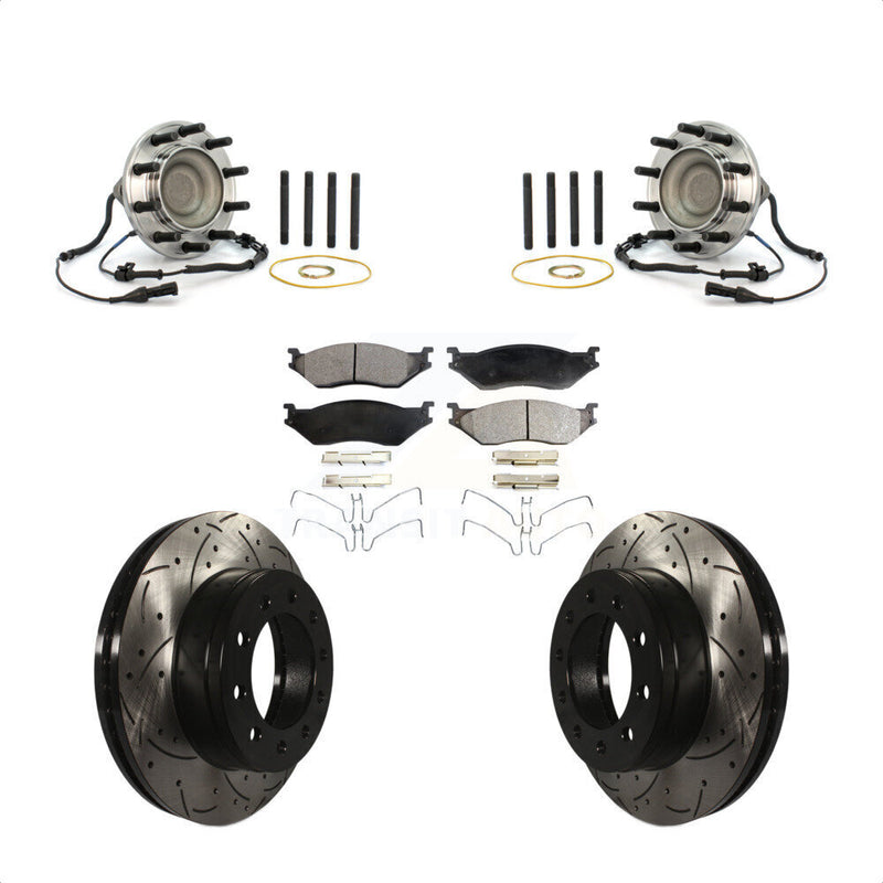 Transit Auto KBB-103015 Wheel Bearing and Hub Assembly for 2005-2010 Ford F-450 Super Duty, Ford F-550 Super Duty - Front product image