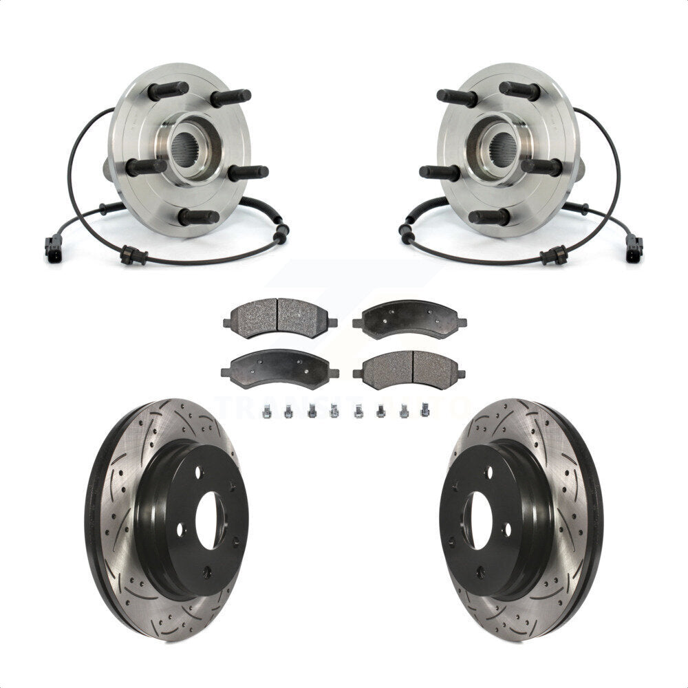 Transit Auto KBB-103021 Wheel Bearing and Hub Assembly for 2009-2011 Ram 1500, Dodge Ram 1500 - Front product image