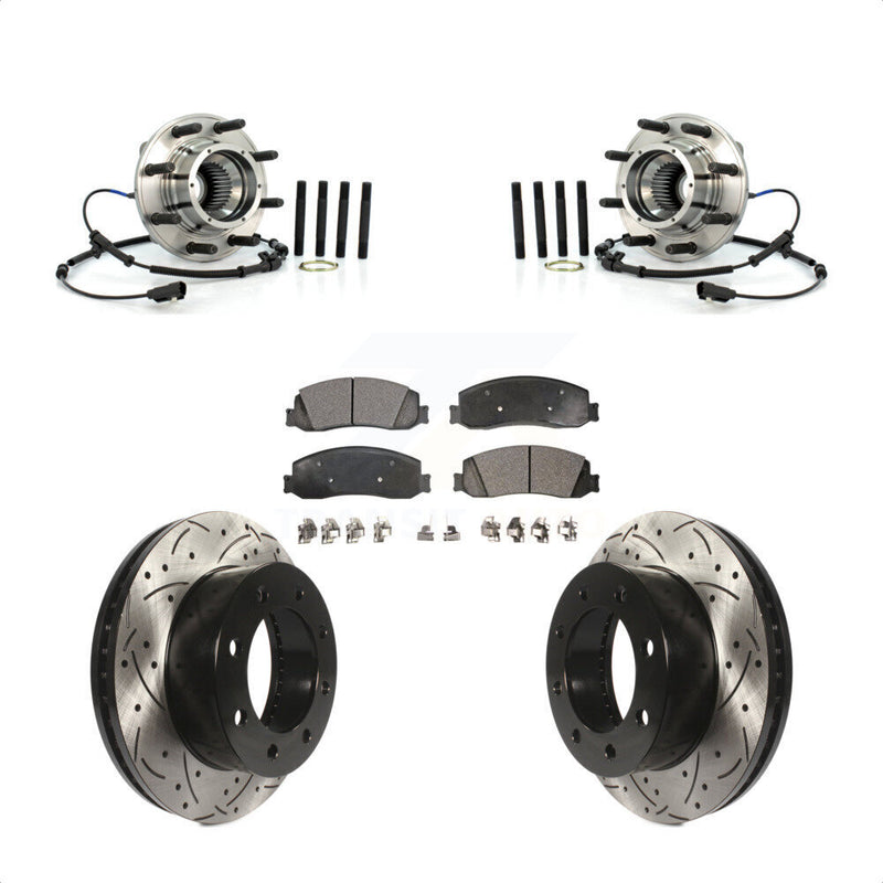 Transit Auto KBB-103022 Wheel Bearing and Hub Assembly for 2011 Ford F-250 Super Duty, Ford F-350 Super Duty - Front product image