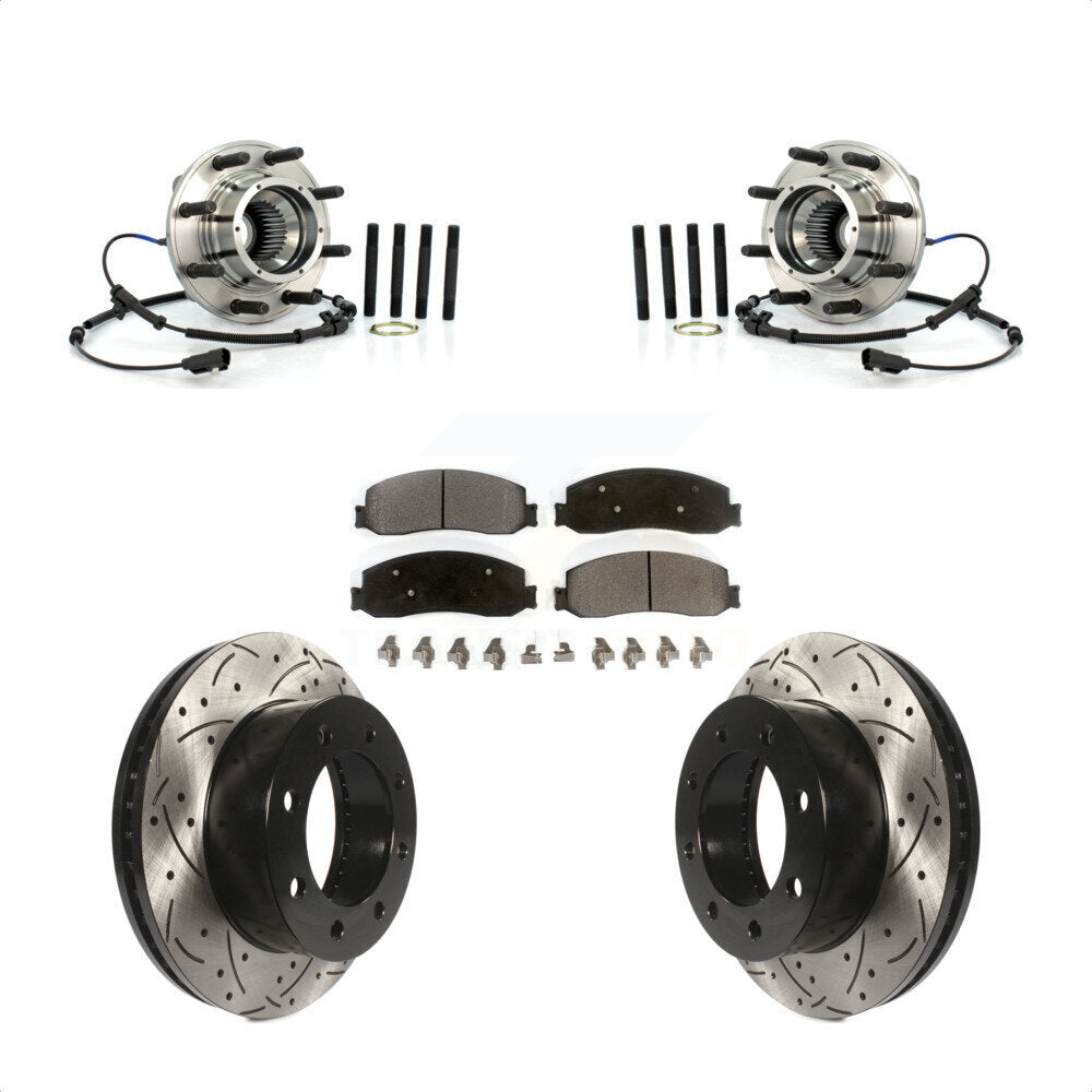 Transit Auto KBB-103023 Wheel Bearing and Hub Assembly for 2012 Ford F-250 Super Duty, Ford F-350 Super Duty - Front product image