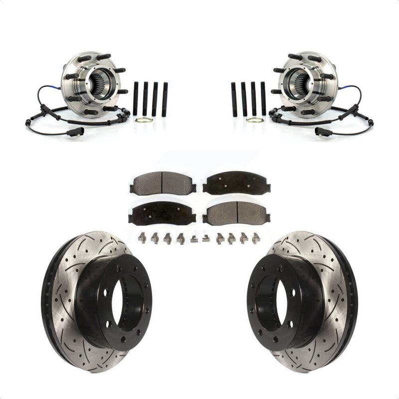 Transit Auto KBB-103023 Wheel Bearing and Hub Assembly for 2012 Ford F-250 Super Duty, Ford F-350 Super Duty - Front product image