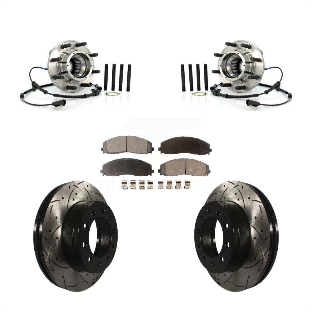 Transit Auto KBB-103024 Wheel Bearing and Hub Assembly for 2013 Ford F-250 Super Duty - Front product image