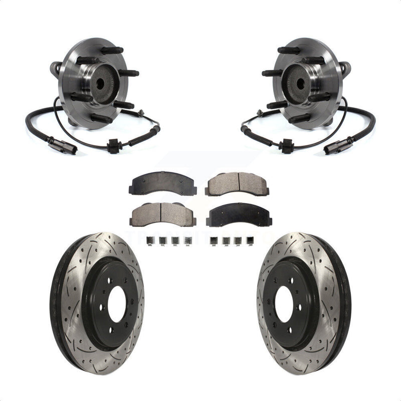 Transit Auto KBB-103030 Wheel Bearing and Hub Assembly for 2011-2014 Ford Expedition, Ford F-150, Lincoln Navigator - Front product image