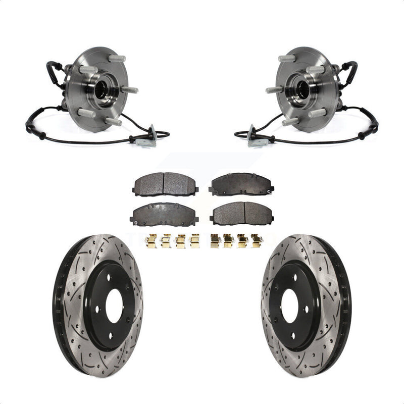 Transit Auto KBB-103035 Wheel Bearing and Hub Assembly for 2017-2018 Dodge Grand Caravan - Front product image