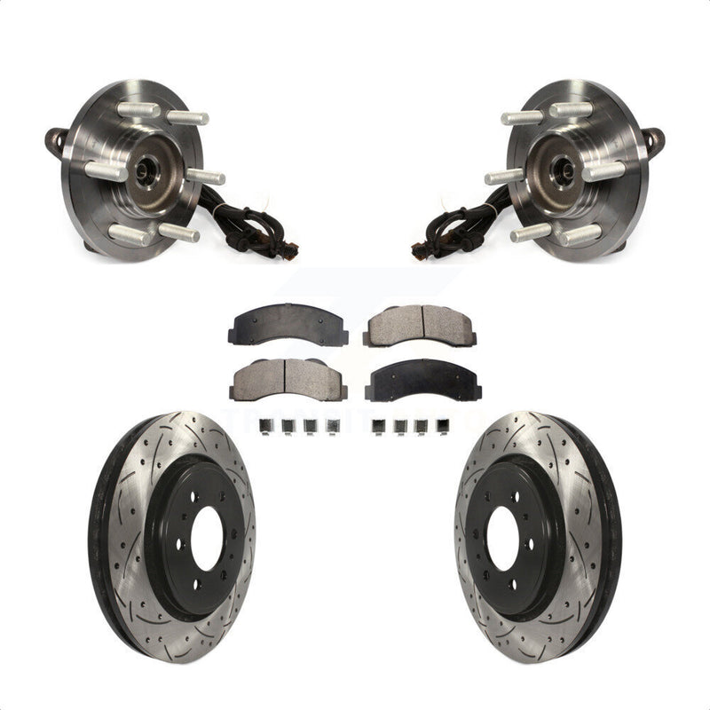 Transit Auto KBB-103045 Wheel Bearing and Hub Assembly for 2015-2017 Ford F-150 - Front product image