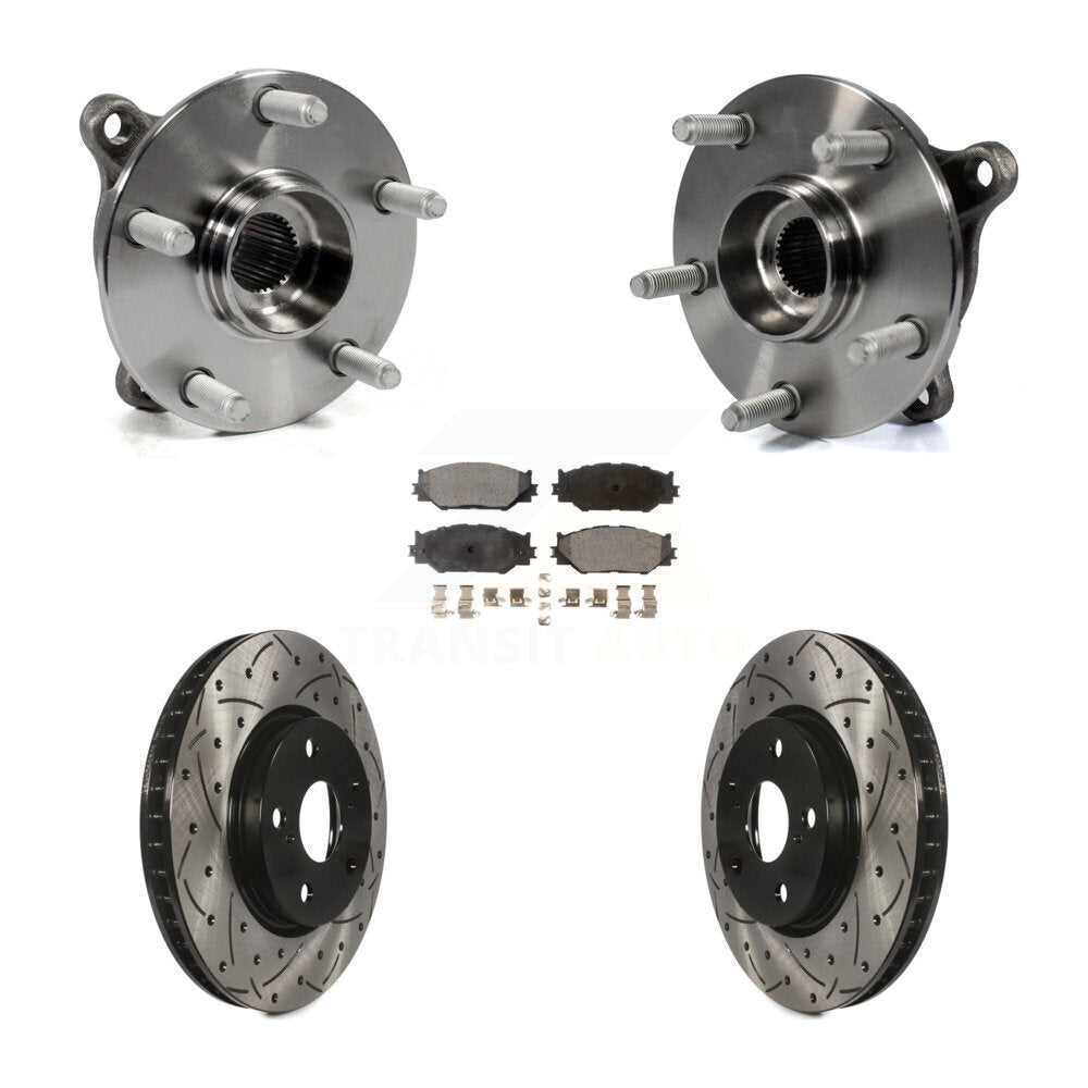 Transit Auto KBB-103048 Wheel Bearing and Hub Assembly for 2006-2013 Lexus IS250 - Front product image