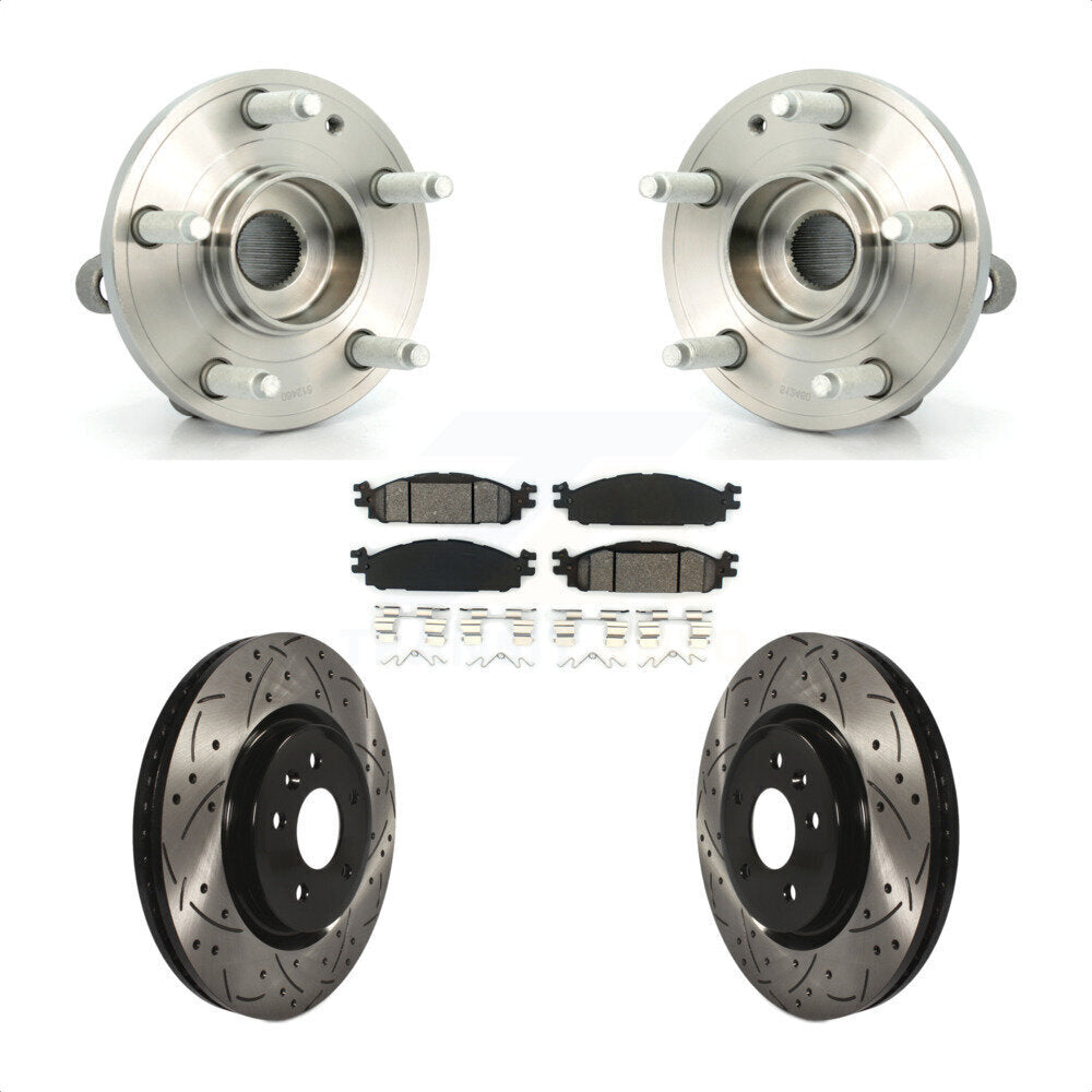 Transit Auto KBB-103050 Wheel Bearing and Hub Assembly for 2011-2017 Ford Explorer - Front product image