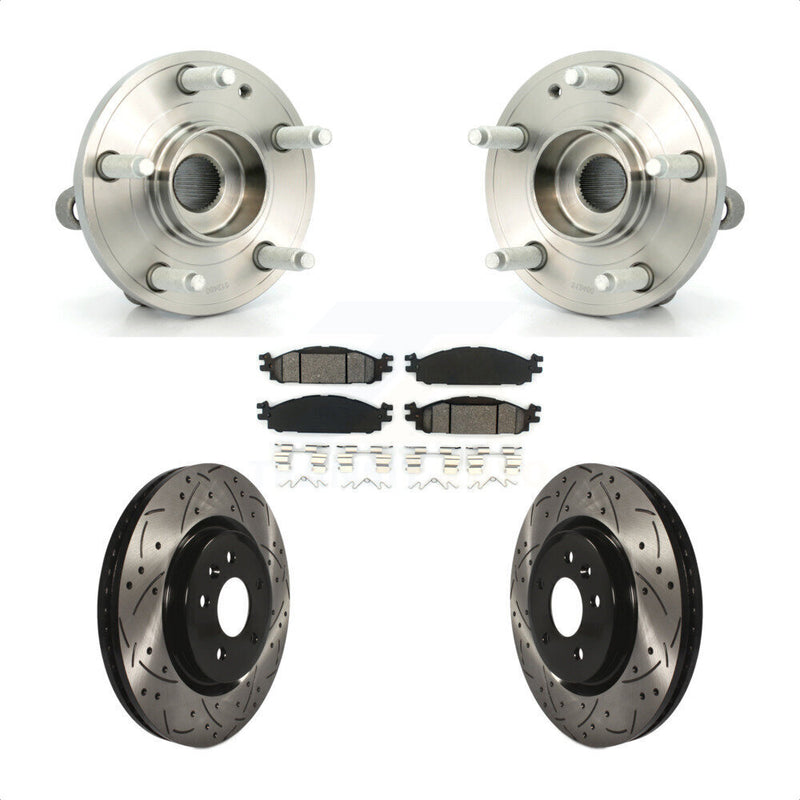 Transit Auto KBB-103050 Wheel Bearing and Hub Assembly for 2011-2017 Ford Explorer - Front product image