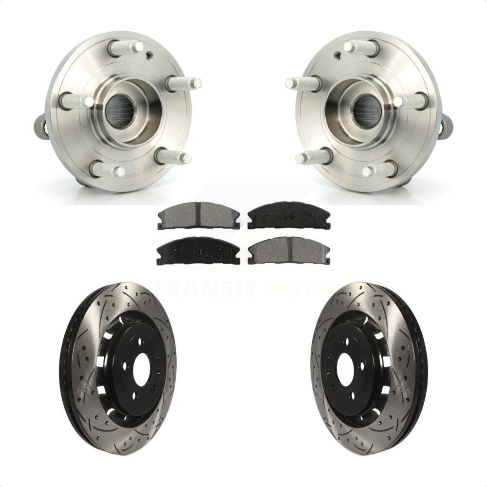 Transit Auto KBB-103052 Wheel Bearing and Hub Assembly for 2013-2019 Ford Explorer, Ford Police Interceptor Utility - Front product image