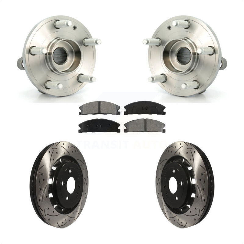 Transit Auto KBB-103052 Wheel Bearing and Hub Assembly for 2013-2019 Ford Explorer, Ford Police Interceptor Utility - Front product image