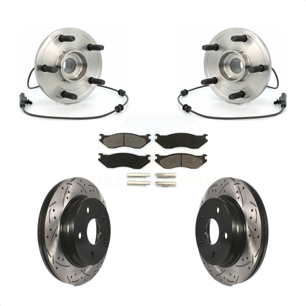 Transit Auto KBB-103059 Wheel Bearing and Hub Assembly for 2004-2005 Dodge Durango - Front product image