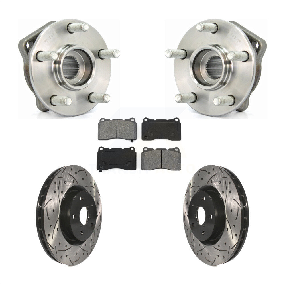 Transit Auto KBB-103062 Wheel Bearing and Hub Assembly for 2014 Subaru WRX - Front product image