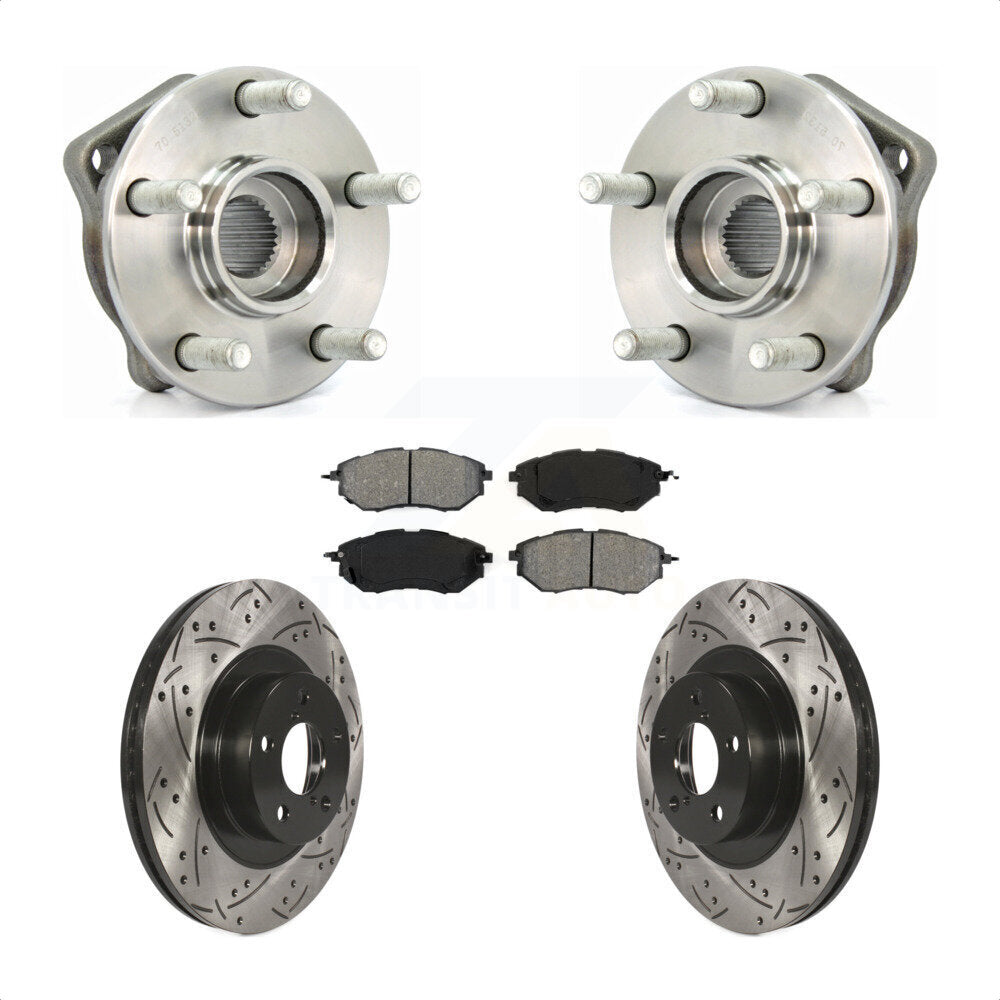Transit Auto KBB-103063 Wheel Bearing and Hub Assembly for 2009 Subaru Legacy - Front product image