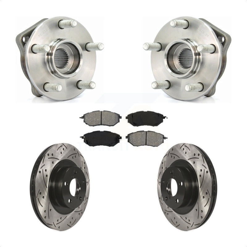 Transit Auto KBB-103063 Wheel Bearing and Hub Assembly for 2009 Subaru Legacy - Front product image