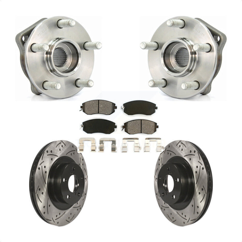 Transit Auto KBB-103064 Wheel Bearing and Hub Assembly for 2011-2014 Subaru Impreza, Subaru Legacy, Subaru Outback & more - Front product image