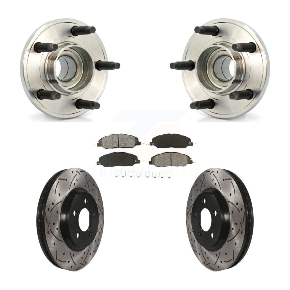 Transit Auto KBB-103066 Wheel Bearing and Hub Assembly for 2005-2014 Ford Mustang - Front product image